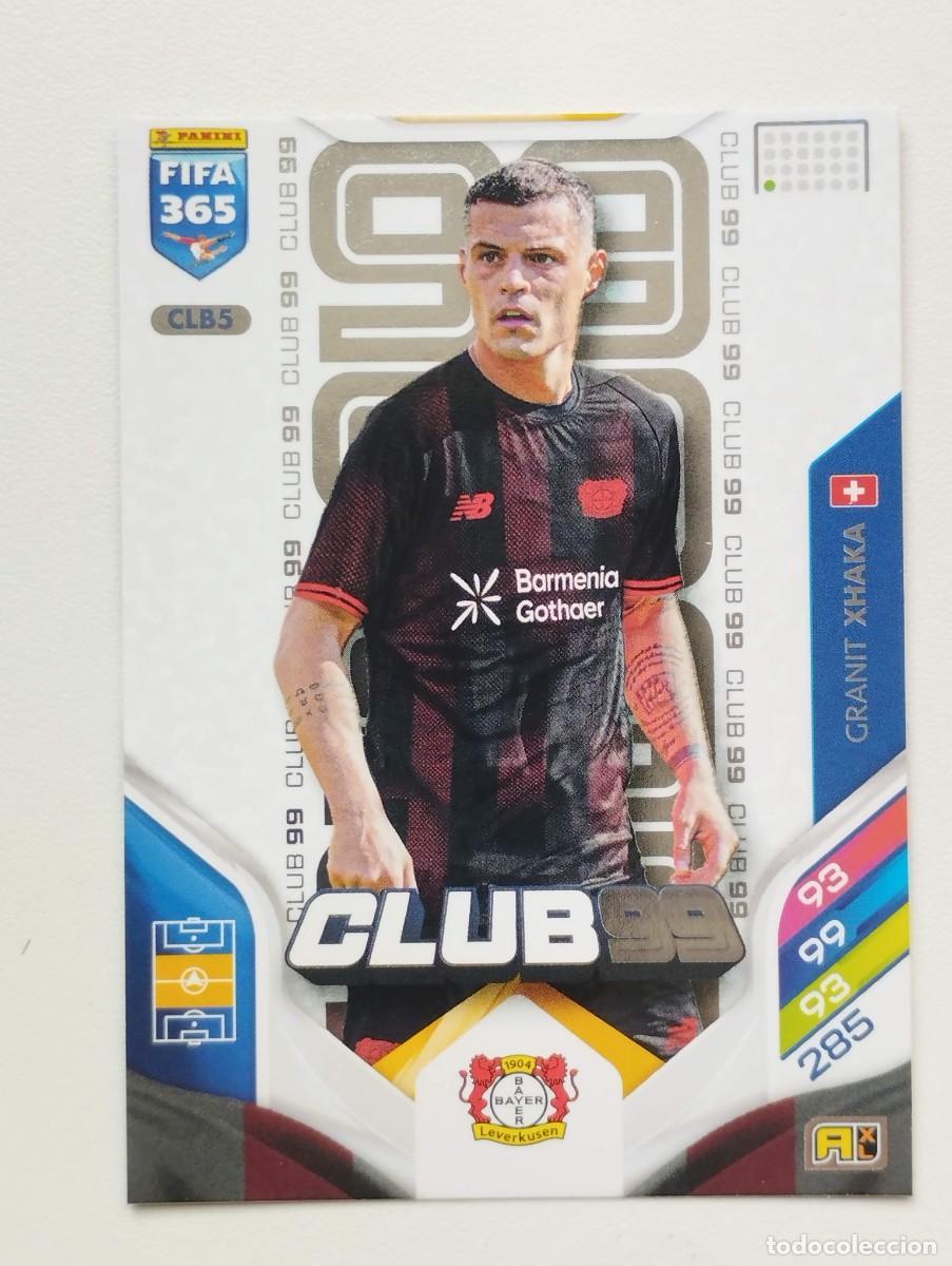 Cromos de f&uacute;tbol: CROMO CARD ADRENALYN FIFA 365 2025 2026 25 26 CLUB 99 CLB5 GRANIT XHAKA BAYER LEVERKUSEN