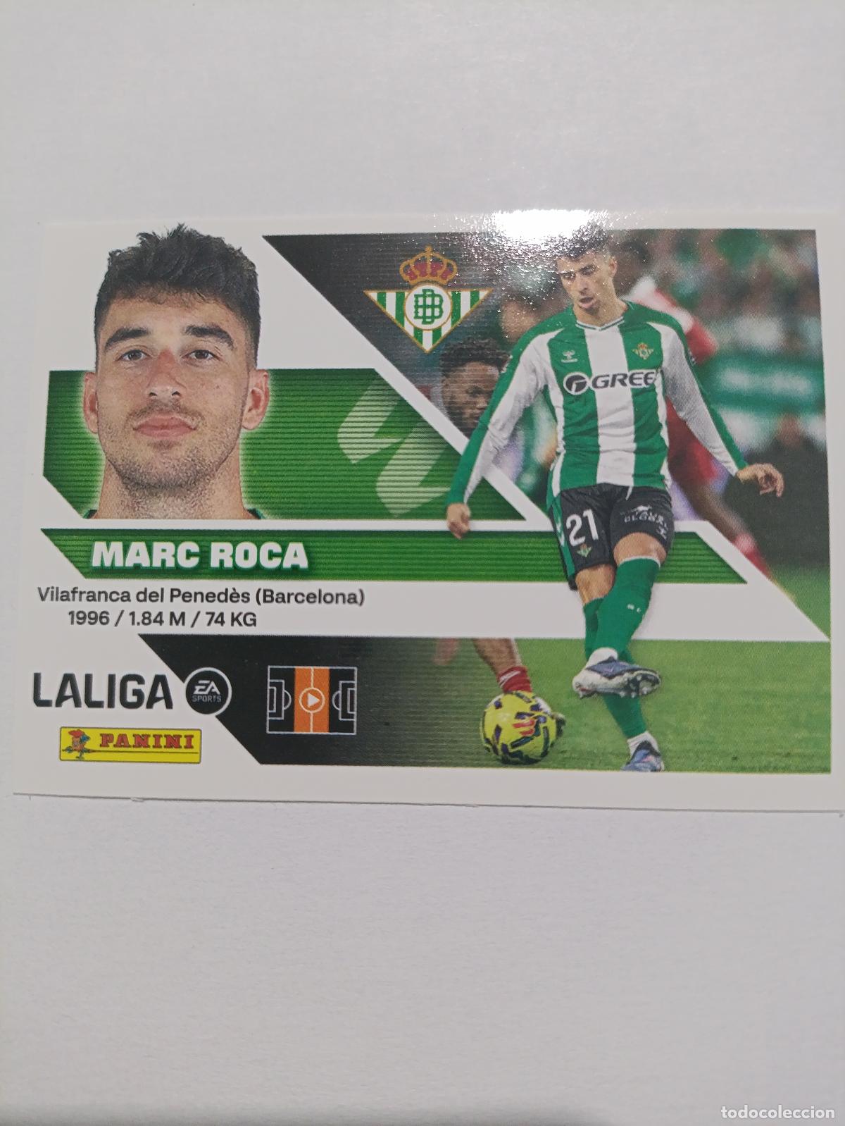 Cartes &agrave; collectionner de Football: LIGA ESTE 2026 2027 REAL BETIS MARC ROCA N&ordm;10
