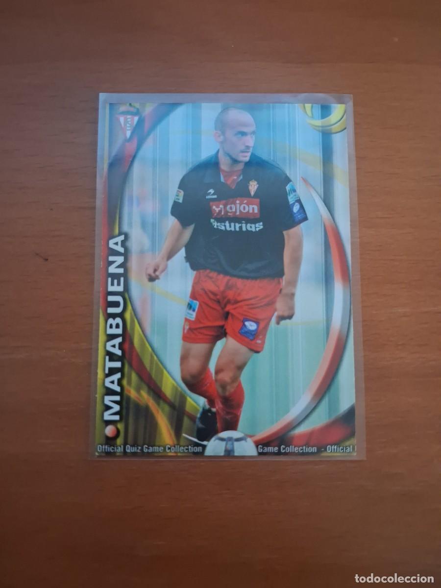 Cartes &agrave; collectionner de Football: Mundicromo Official Quiz Game Collection 2010 2011 Real Sporting de Gij&oacute;n 651 Matabuena