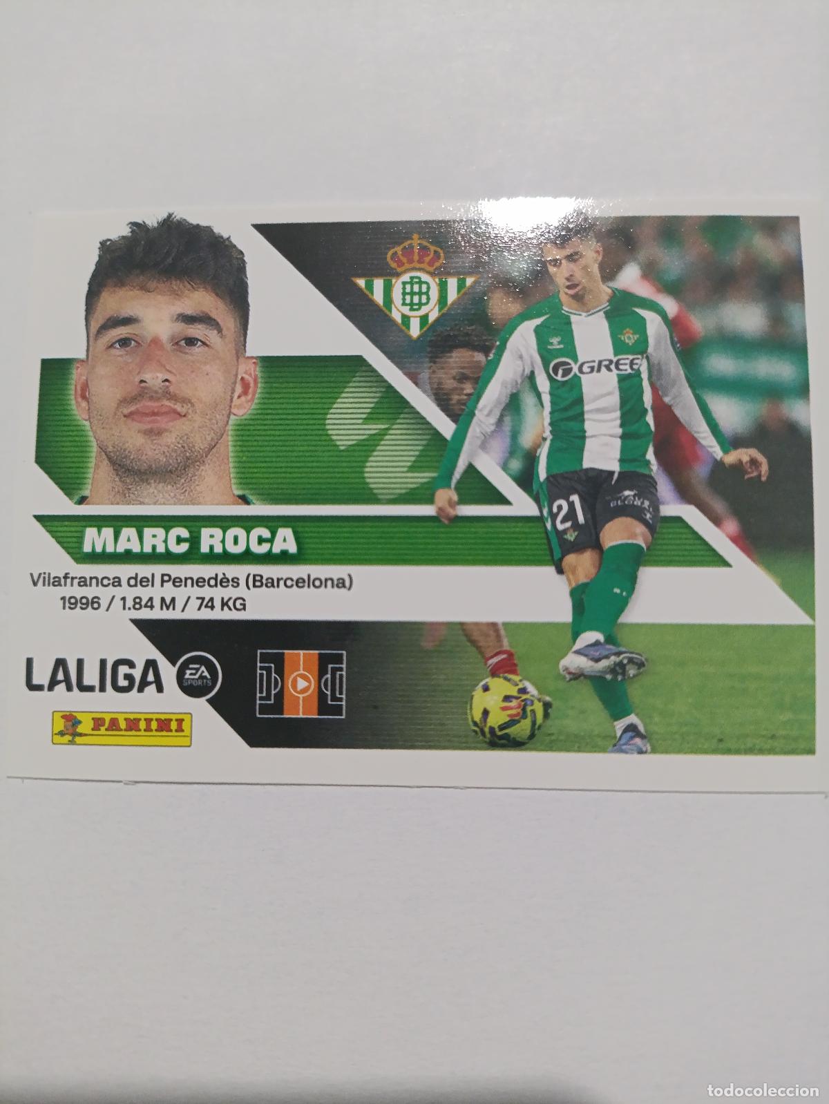 Cartes &agrave; collectionner de Football: LIGA ESTE 2026 2027 REAL BETIS MARC ROCA N&ordm;10