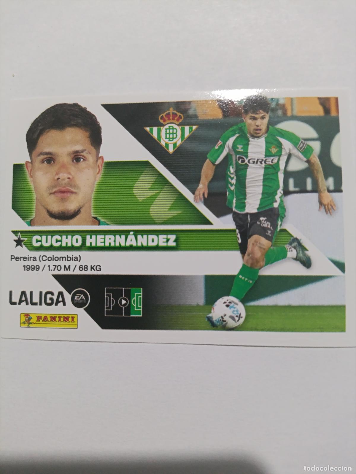 Cartes &agrave; collectionner de Football: LIGA ESTE 2026 2027 REAL BETIS CUCHO HERNANDEZ N&ordm;19