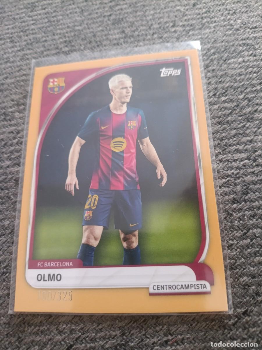 Cartes &agrave; collectionner de Football: Barcelona 25-26 Topps Dani Olmo numerada 100/325