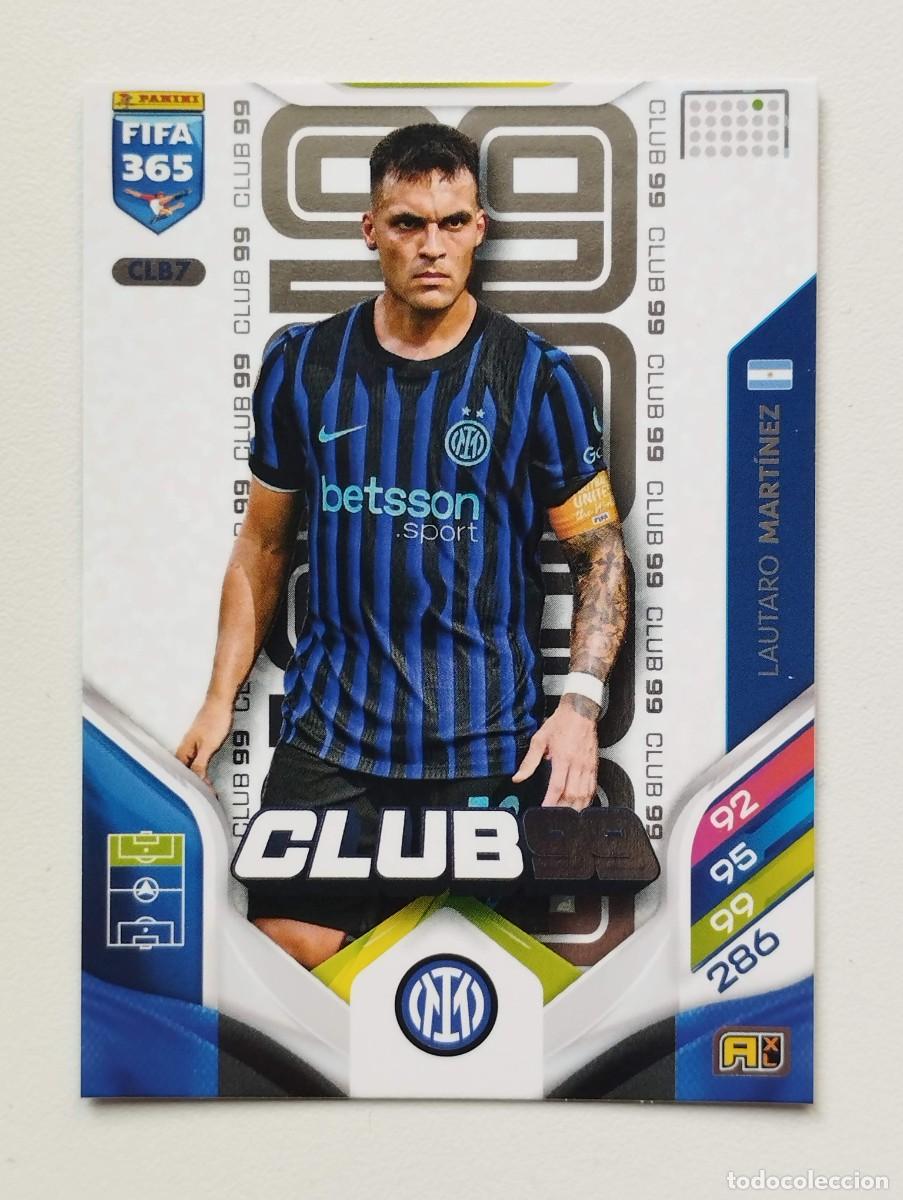 Cromos de f&uacute;tbol: CROMO CARD ADRENALYN FIFA 365 2025 2026 25 26 CLUB 99 CLB7 LAUTARO MARTINEZ INTER