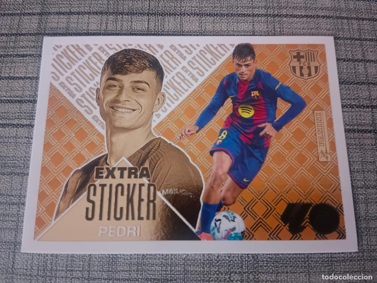 Fu&szlig;ball-Sticker: TEMPORADA 2026 / 2027 26 27 EXTRA STICKER BRONCE PEDRI BARCELONA NUEVO