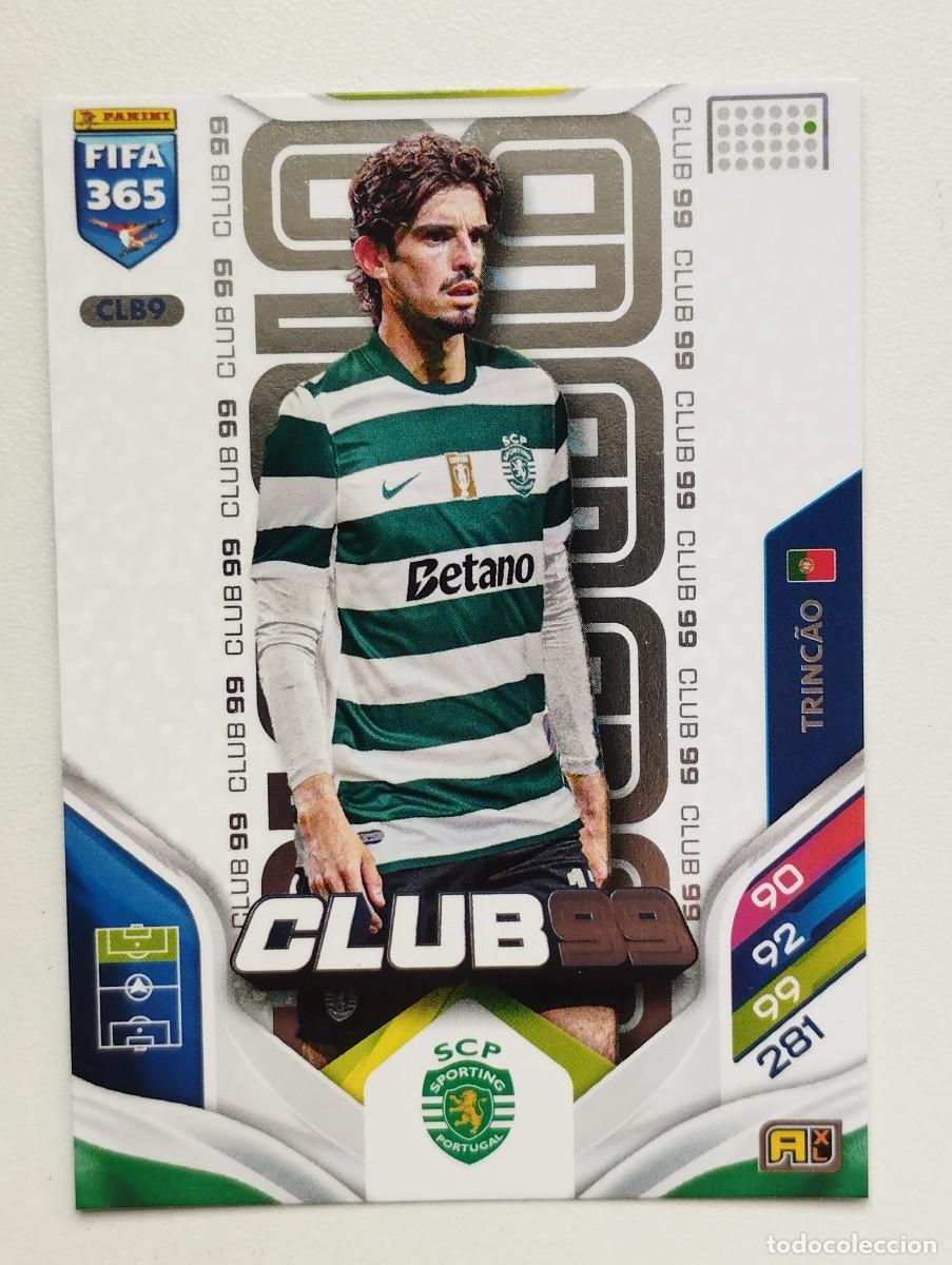 Cromos de f&uacute;tbol: CROMO CARD ADRENALYN FIFA 365 2025 2026 25 26 CLUB 99 CLB9 TRINCAO SPORTING