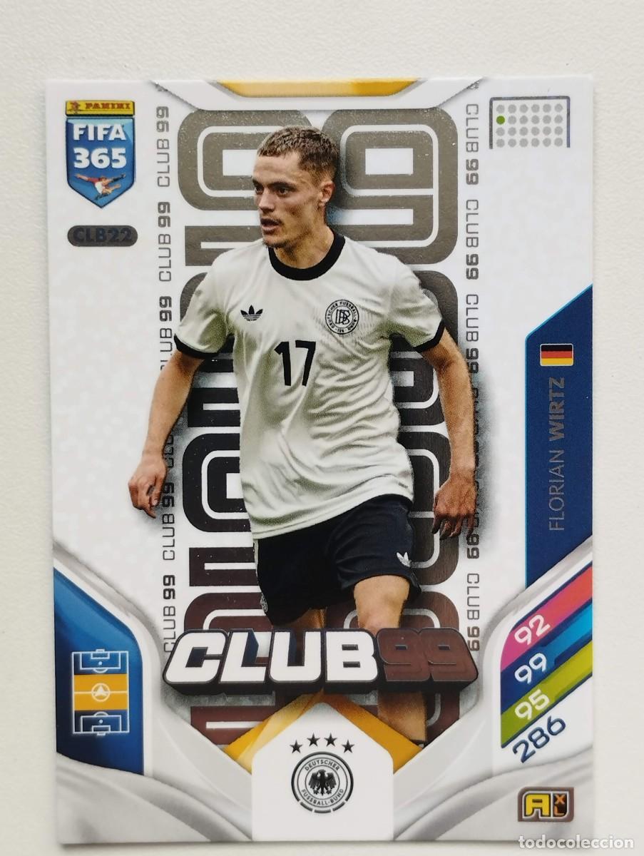 Cromos de f&uacute;tbol: CROMO CARD ADRENALYN FIFA 365 2025 2026 25 26 CLUB 99 CLB22 FLORIAN WIRTZ ALEMANIA