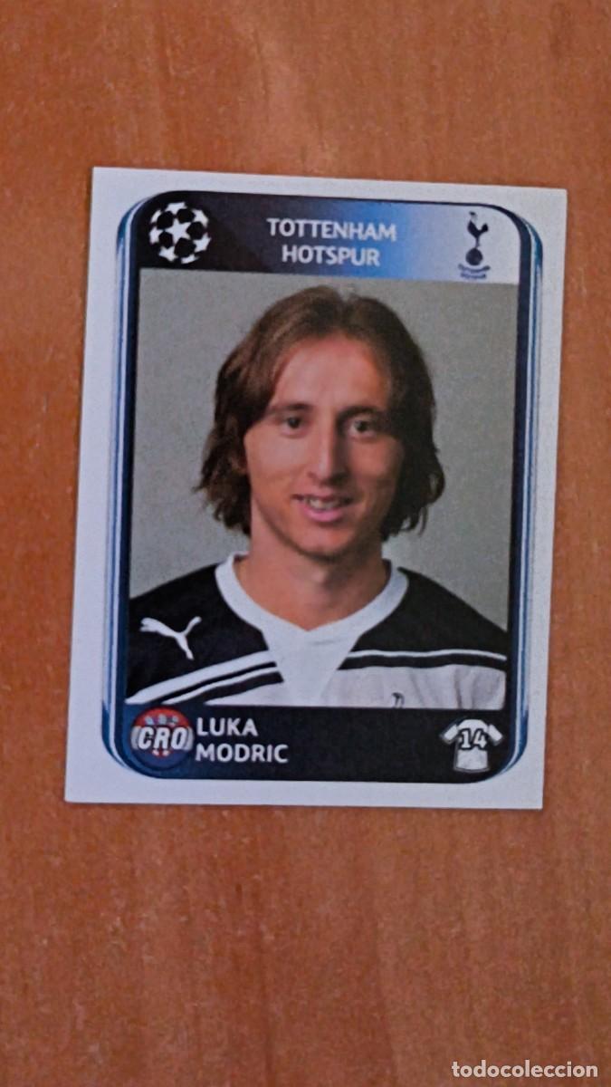 Cromos de f&uacute;tbol: modric,champions league 2010 11 - Foto 1