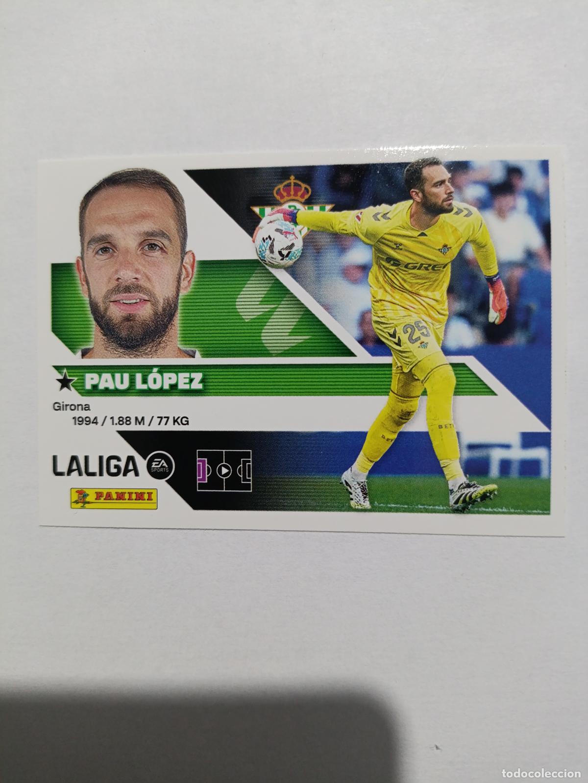 Cromos de Futebol: LIGA ESTE 2026 2027 REAL BETIS PAU LOPEZ N&ordm;4