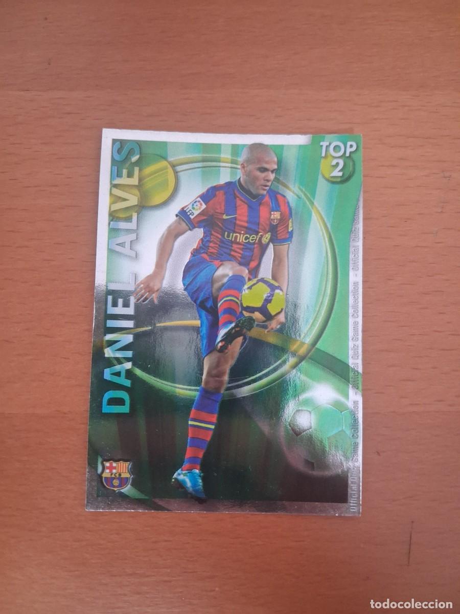 Football Stickers: Mundicromo Official Quiz Game Collection 2010 2011 Top 2 Verde FC Barcelona 550 Daniel Alves
