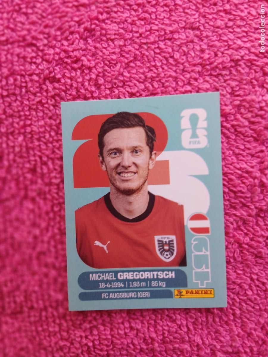 Football Stickers: FIFA World Cup 2026 Michael Gregoritsch aut 19 selecci&oacute;n de austria aut19 panini 2026