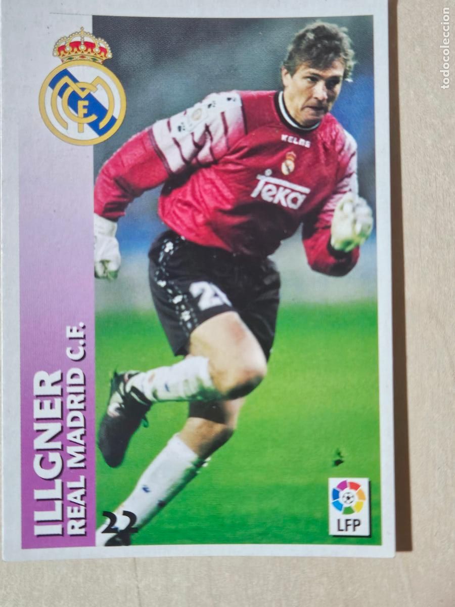 Football Stickers: FICHA N&ordm; 22 BODO ILLGNER - CHUPA CHUPS 1998-1999, 98-99 - REAL MADRID -