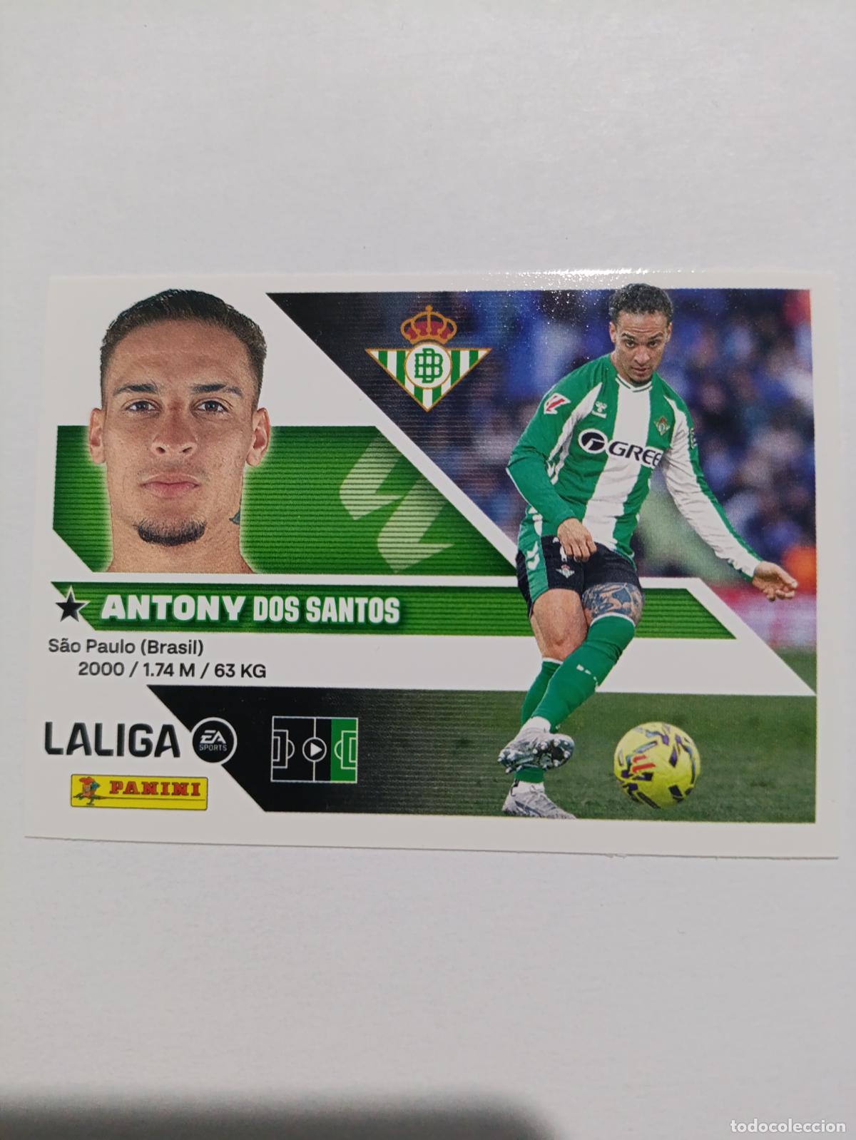 Football Stickers: LIGA ESTE 2026 2027 REAL BETIS ANTONY N&ordm;18