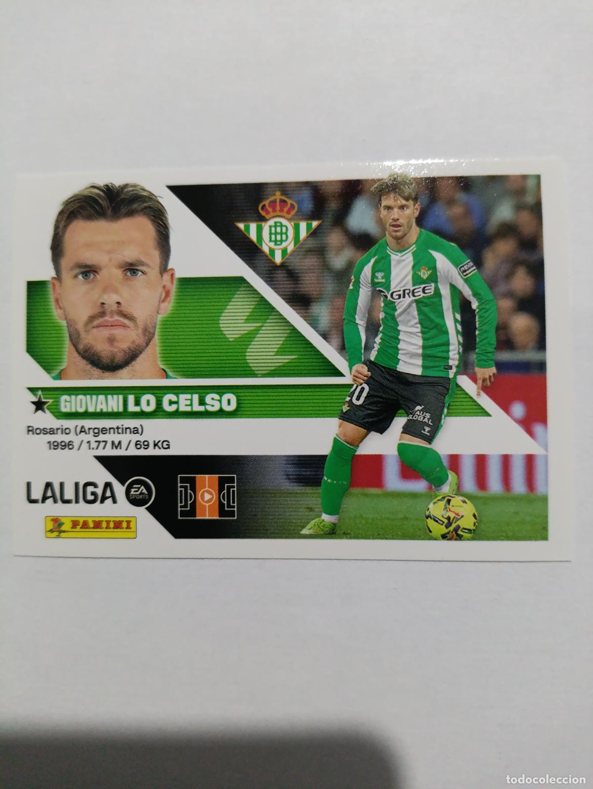 Cromos de Futebol: LIGA ESTE 2026 2027 REAL BETIS LO CELSO N&ordm;14