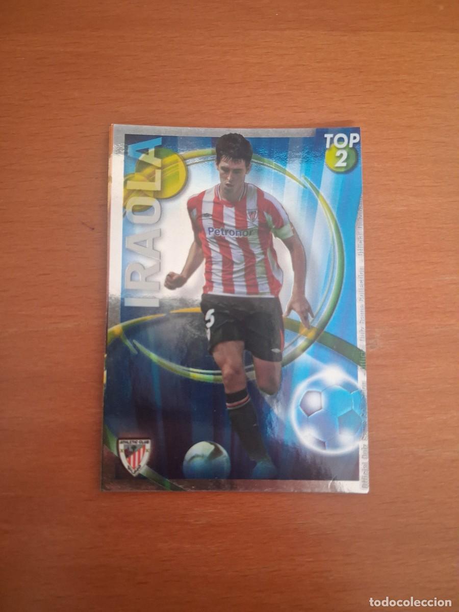 Cromos de Futebol: Mundicromo Official Quiz Game Collection 2010 2011 Top 2 Azul Athletic Club 552 Iraola
