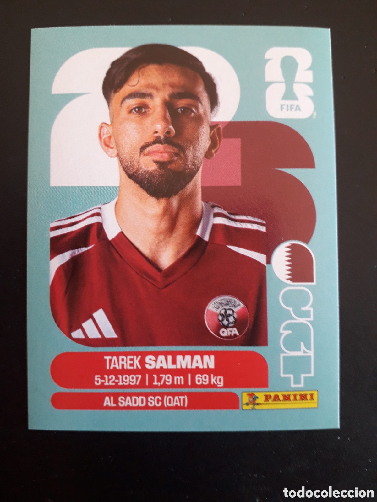 Cromos de Futebol: SALMAN QATAR QAT 8 MUNDIAL F&Uacute;TBOL 2026 FIFA WORLD CUP PANINI SIN PEGAR PEDIDO M&Iacute;NIMO 3&euro;