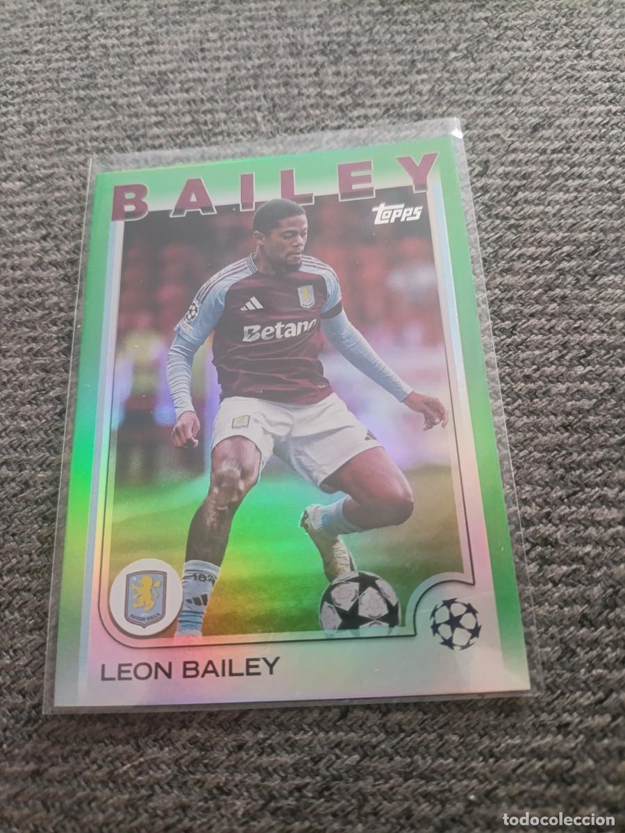 Cromos de f&uacute;tbol: Topps Chrome 24-25 Bailey Aston Villa numerada 43/99
