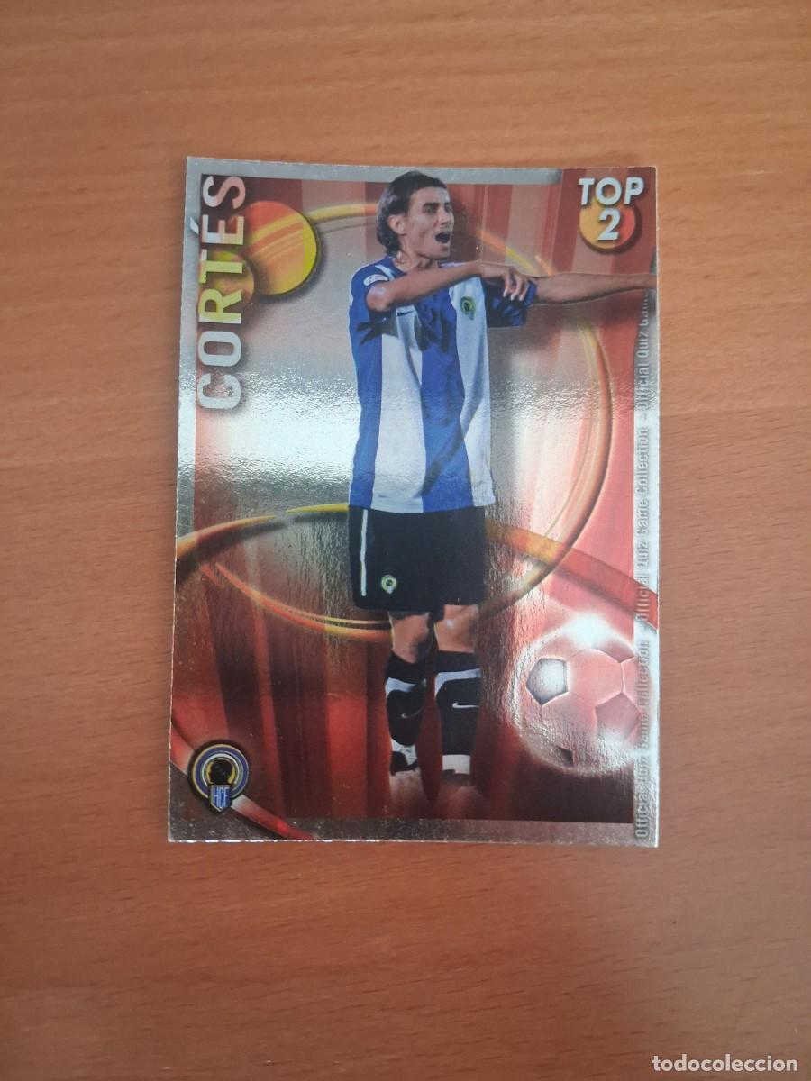Cartes &agrave; collectionner de Football: Mundicromo Official Quiz Game Collection 2010 2011 Top 2 Rojo Hercules CF 558 Cort&eacute;s
