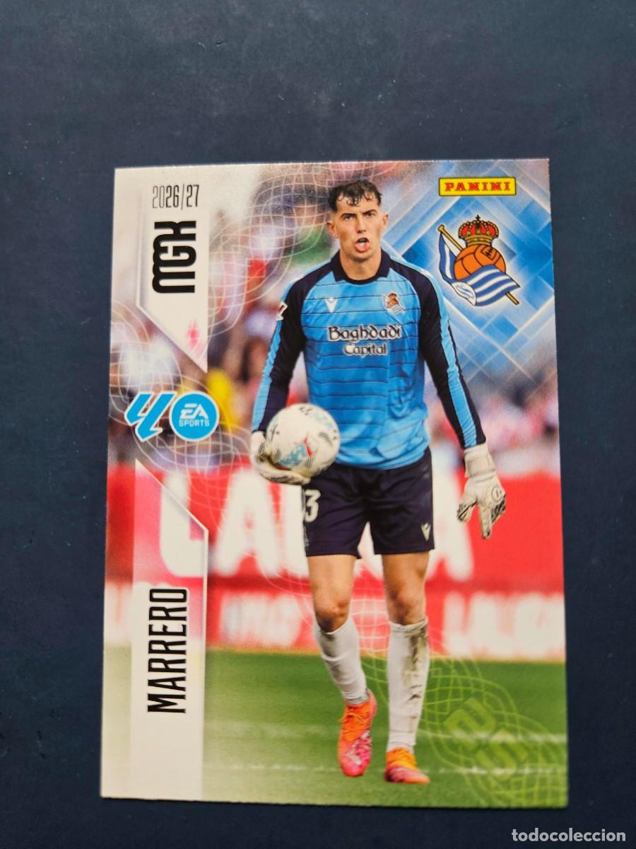 Fu&szlig;ball-Sticker: N&ordm; 309 MARRERO REAL SOCIEDAD MGK MEGACRACKS 26 27 2026 2027