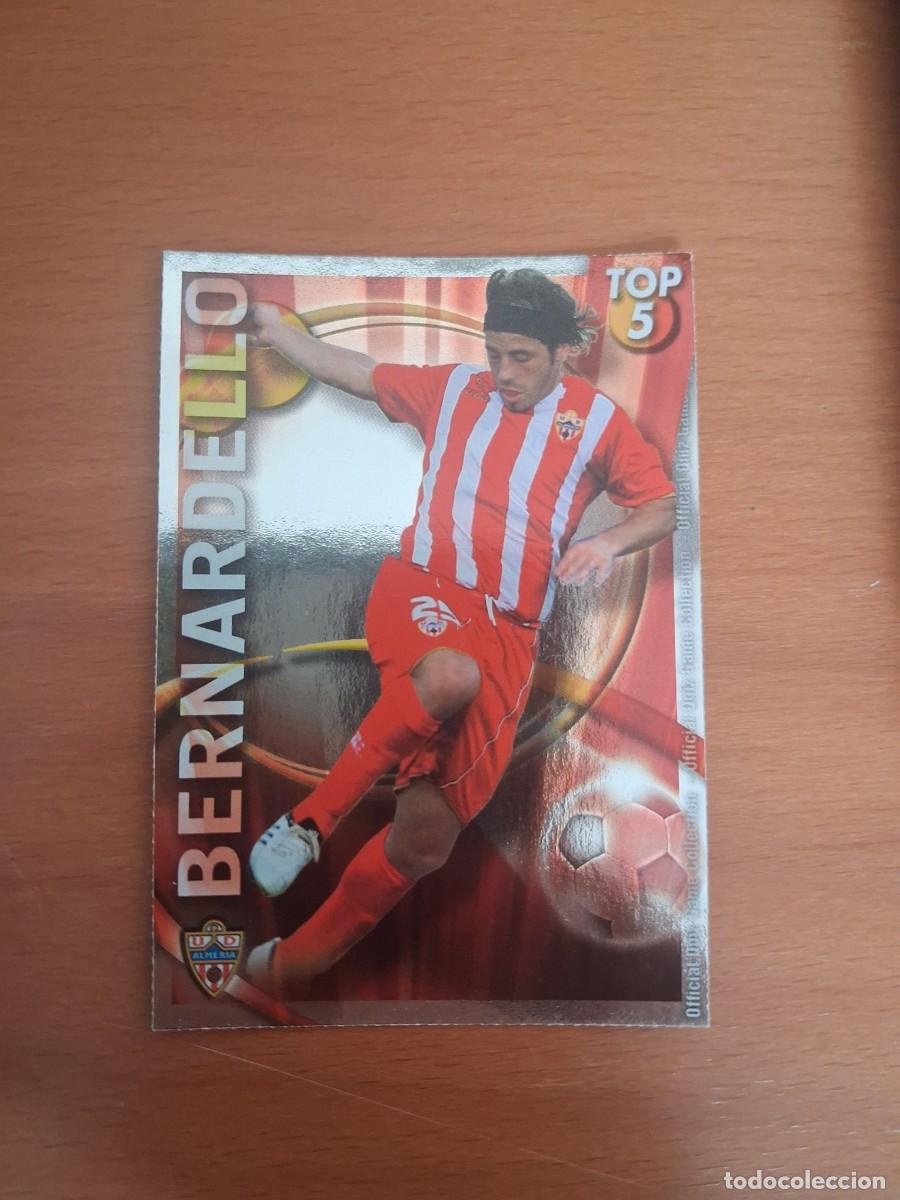 Cromos de Futebol: Mundicromo Official Quiz Game Collection 2010 2011 Top 5 Rojo UD Almeria 574 Bernardello