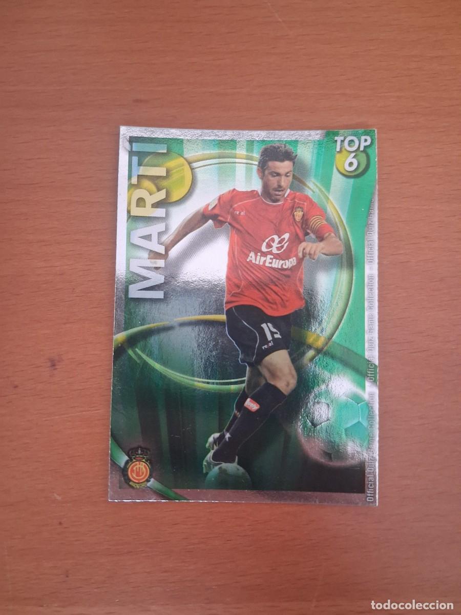Fu&szlig;ball-Sticker: Mundicromo Official Quiz Game Collection 2010 2011 Top 6 Verde RCD Mallorca 589 Marti