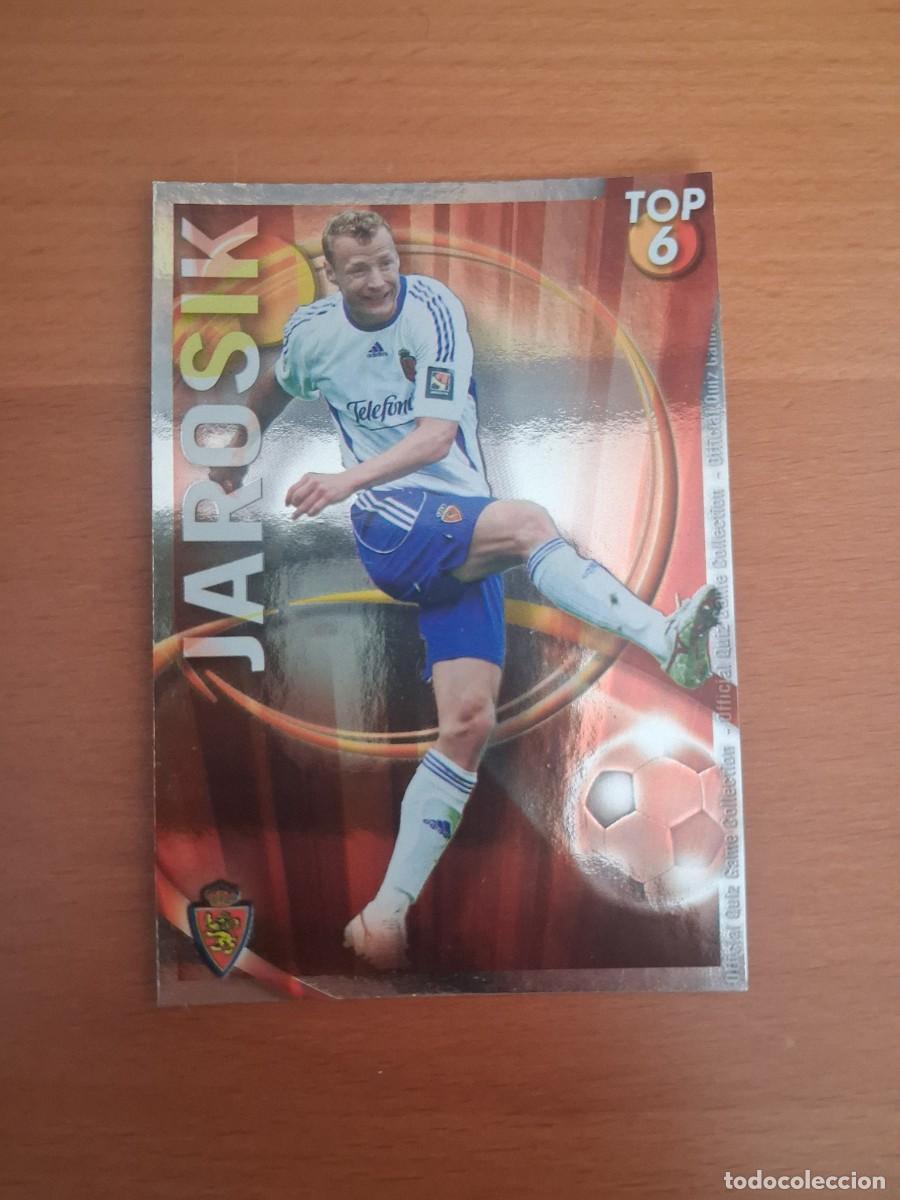 Fu&szlig;ball-Sticker: Mundicromo Official Quiz Game Collection 2010 2011 Top 6 Rojo Real Zaragoza 591 Jarosik