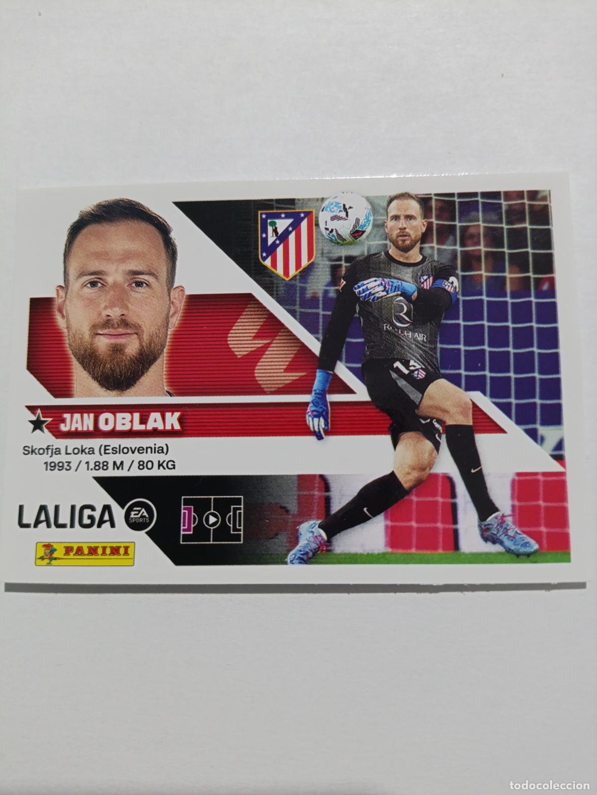 Fu&szlig;ball-Sticker: LIGA ESTE 2026 2027 ATLETICO DE MADRID OBLAK N&ordm;3