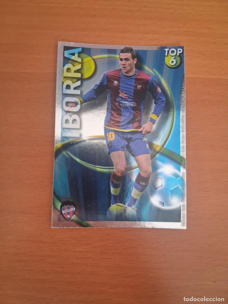 Fu&szlig;ball-Sticker: Mundicromo Official Quiz Game Collection 2010 2011 Top 6 Azul Levante UD 594 Iborra