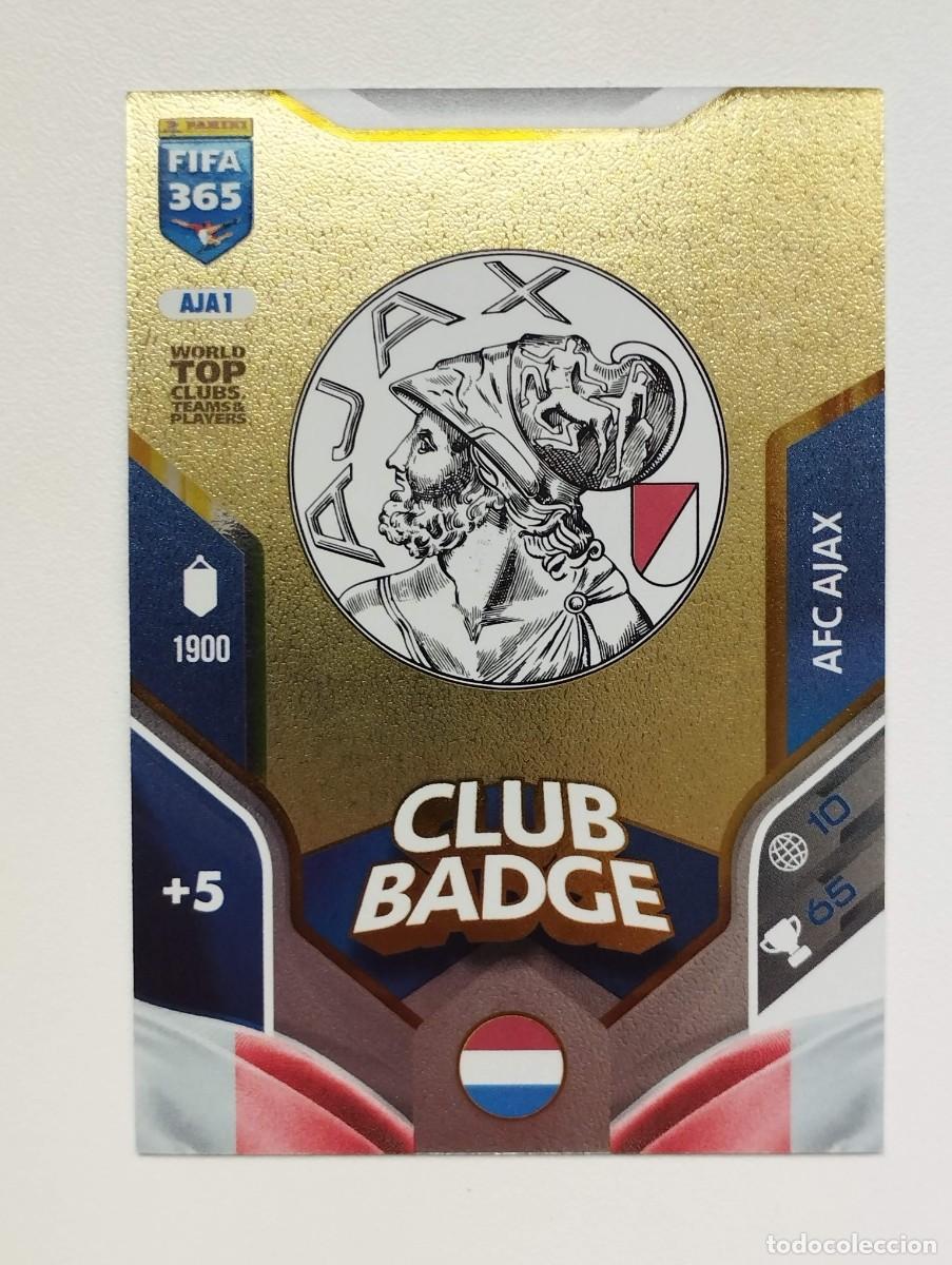 Cromos de f&uacute;tbol: CROMO CARD ADRENALYN FIFA 365 2025 2026 25 26 AJA1 ESCUDO AJAX CLUB BADGE