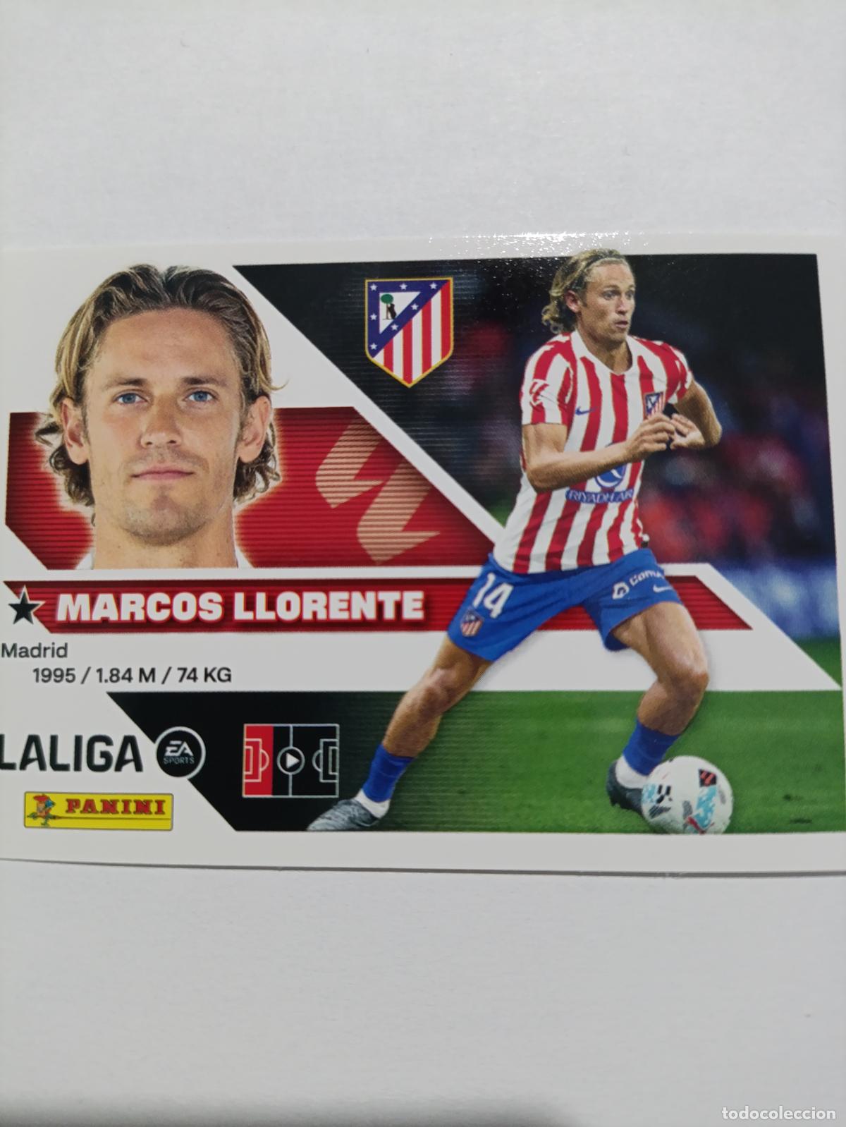 Cartes &agrave; collectionner de Football: LIGA ESTE 2026 2027 ATLETICO DE MADRID MARCOS LLERENTE N&ordm;5