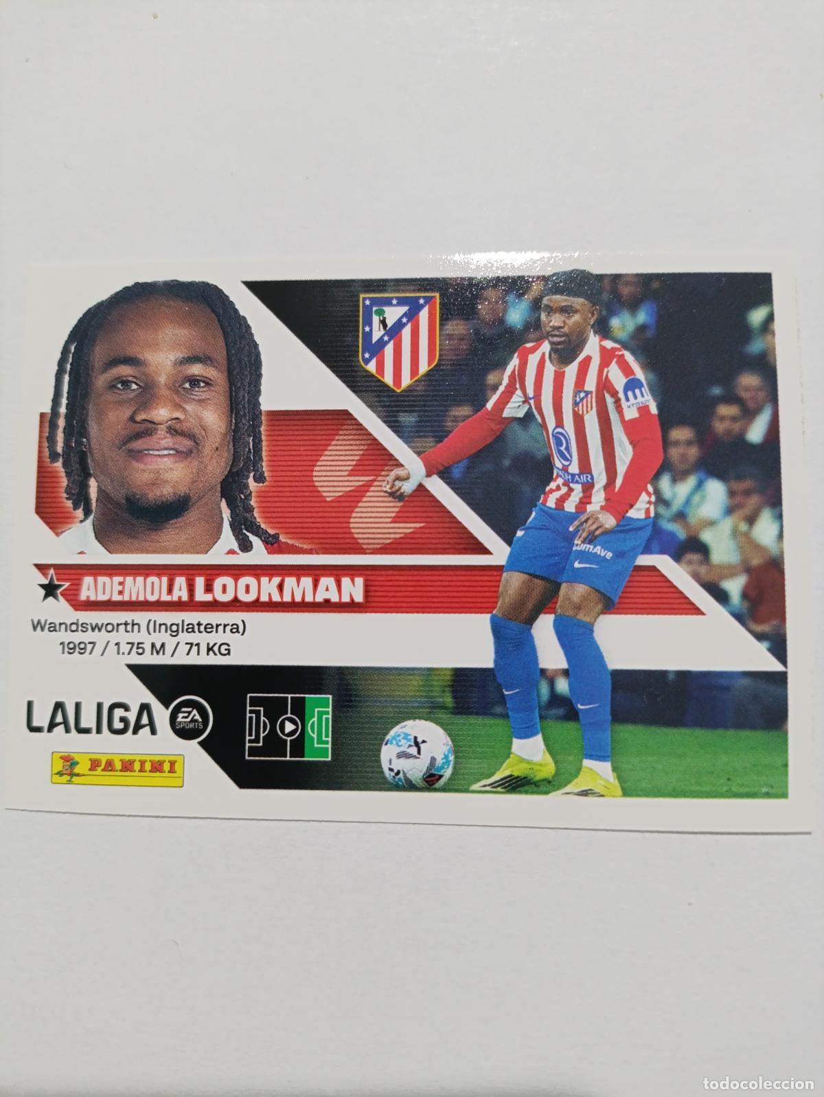 Cartes &agrave; collectionner de Football: LIGA ESTE 2026 2027 ATLETICO DE MADRID LOOKMAN N&ordm;18