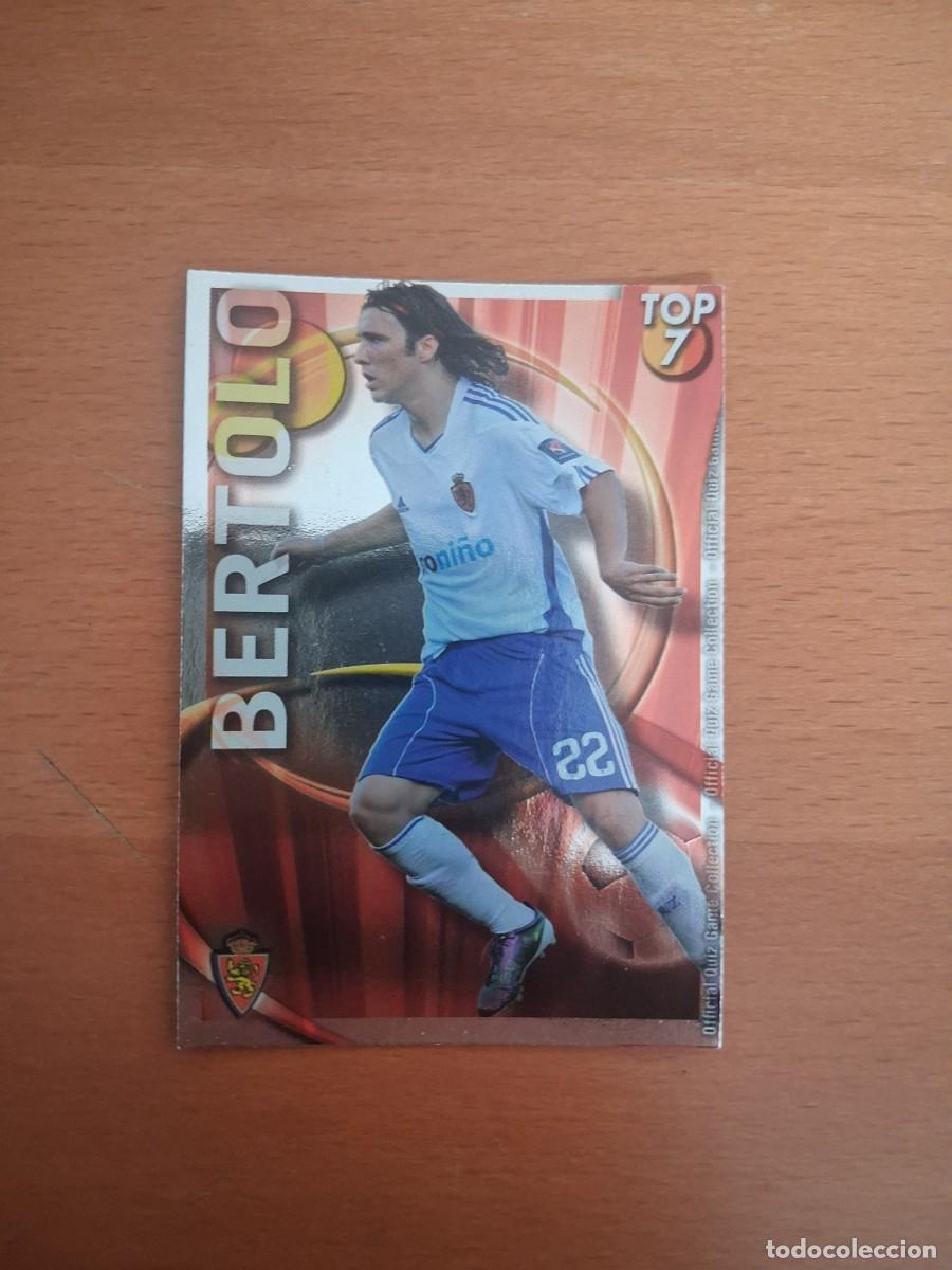 Cartes &agrave; collectionner de Football: Mundicromo Official Quiz Game Collection 2010 2011 Top 7 Rojo Real Zaragoza 598 Bertolo