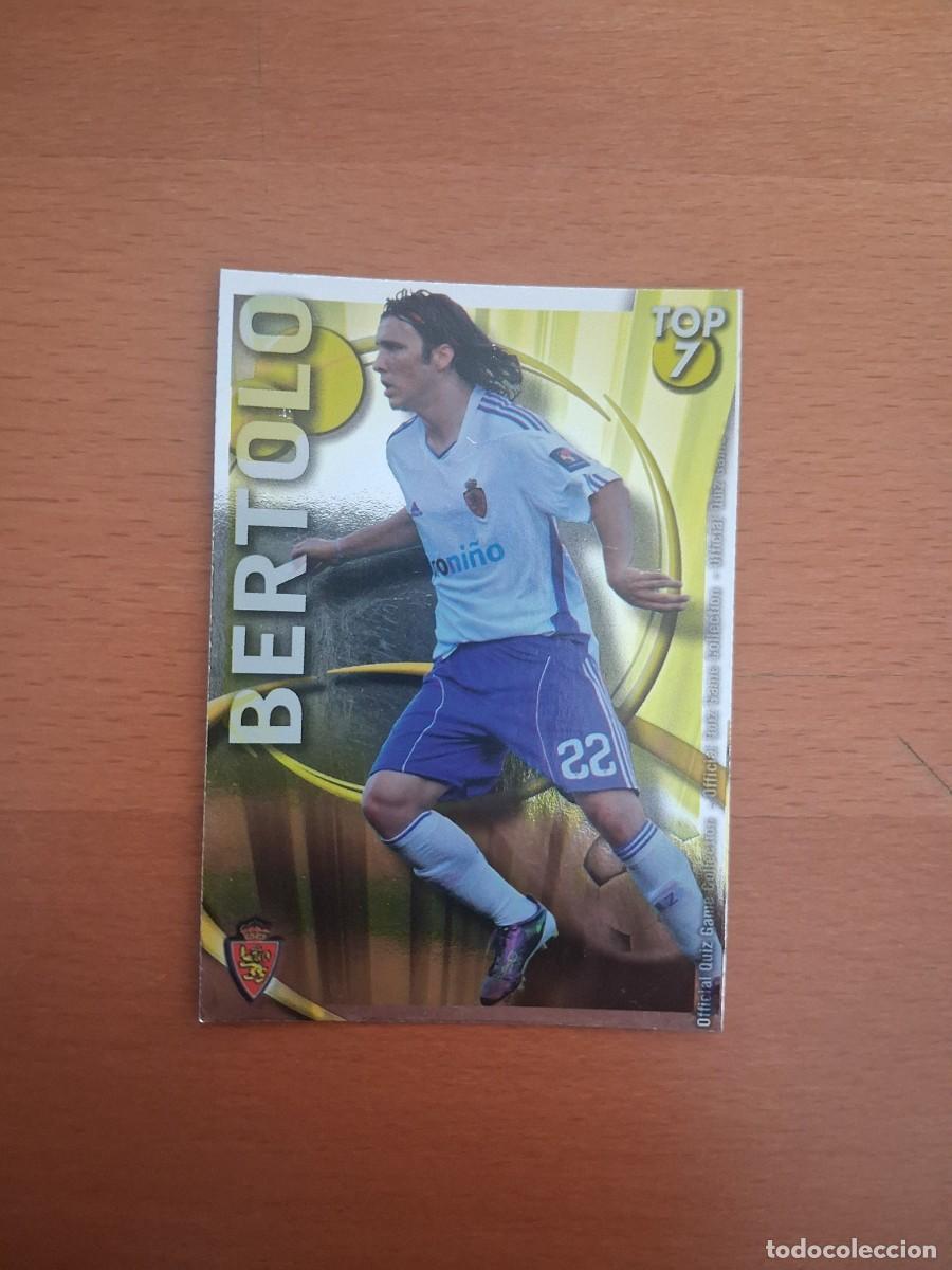 Cartes &agrave; collectionner de Football: Mundicromo Official Quiz Game Collection 2010 2011 Top 7 Amarillo Real Zaragoza 598 Bertolo