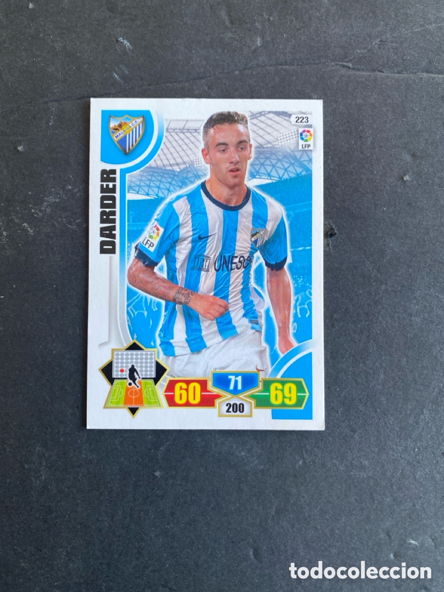 Cartes &agrave; collectionner de Football: Cromo Adrenalyn liga 13/14 M&aacute;laga N* 223