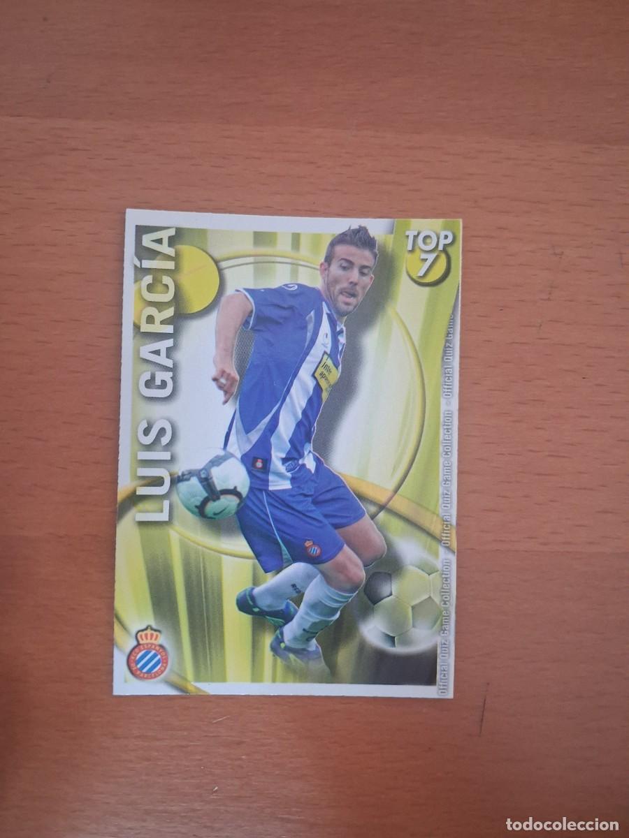 Football Stickers: Mundicromo Official Quiz Game Collection 2010 2011 Top 7 Amarillo Mate RCD Espanyol 603 Luis Garcia