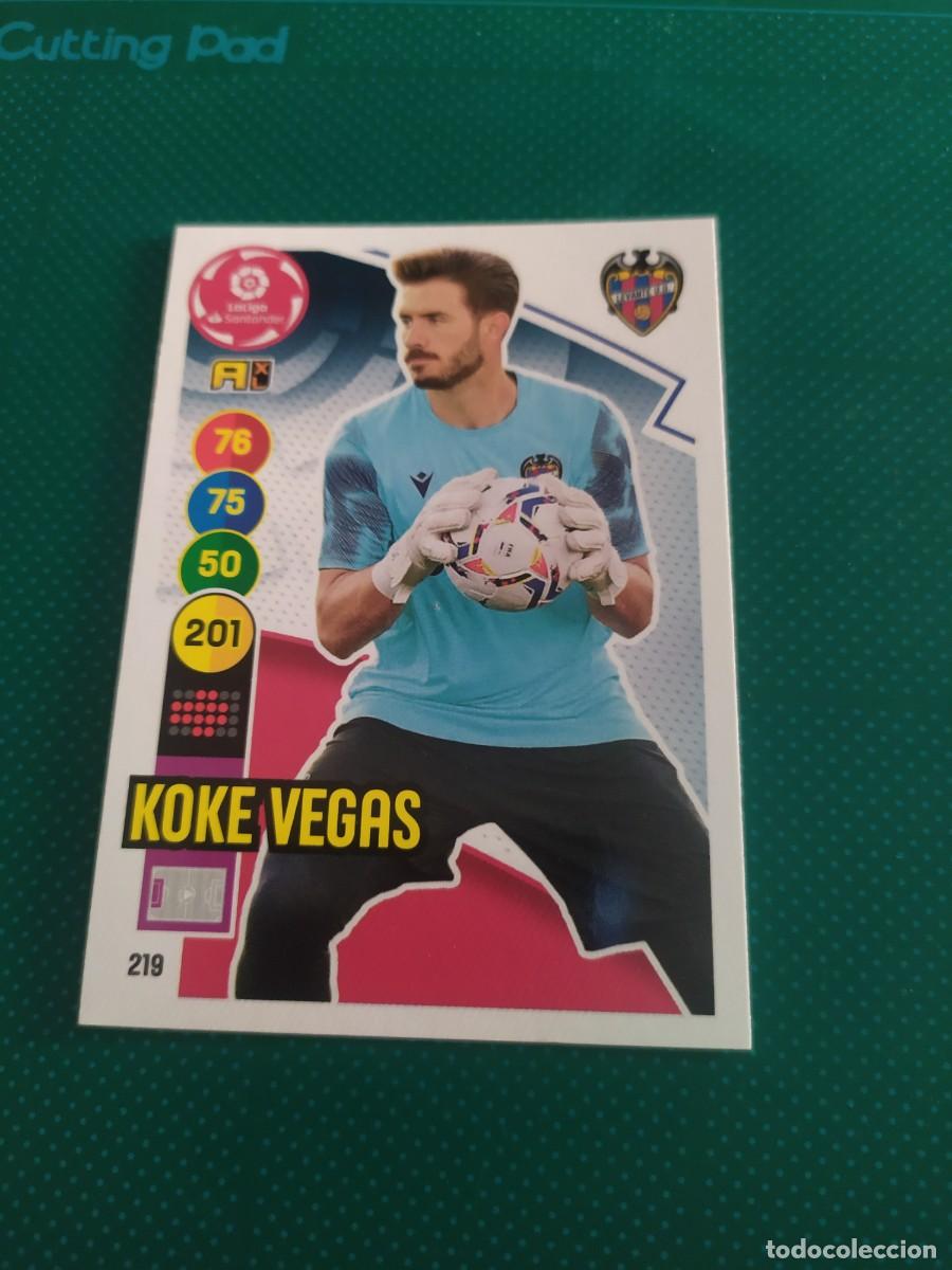Football Stickers: 1 CROMO FICHA ADRENALYN 2020-2021 20-21 U.D LEVANTE 219 KOKE VEGAS