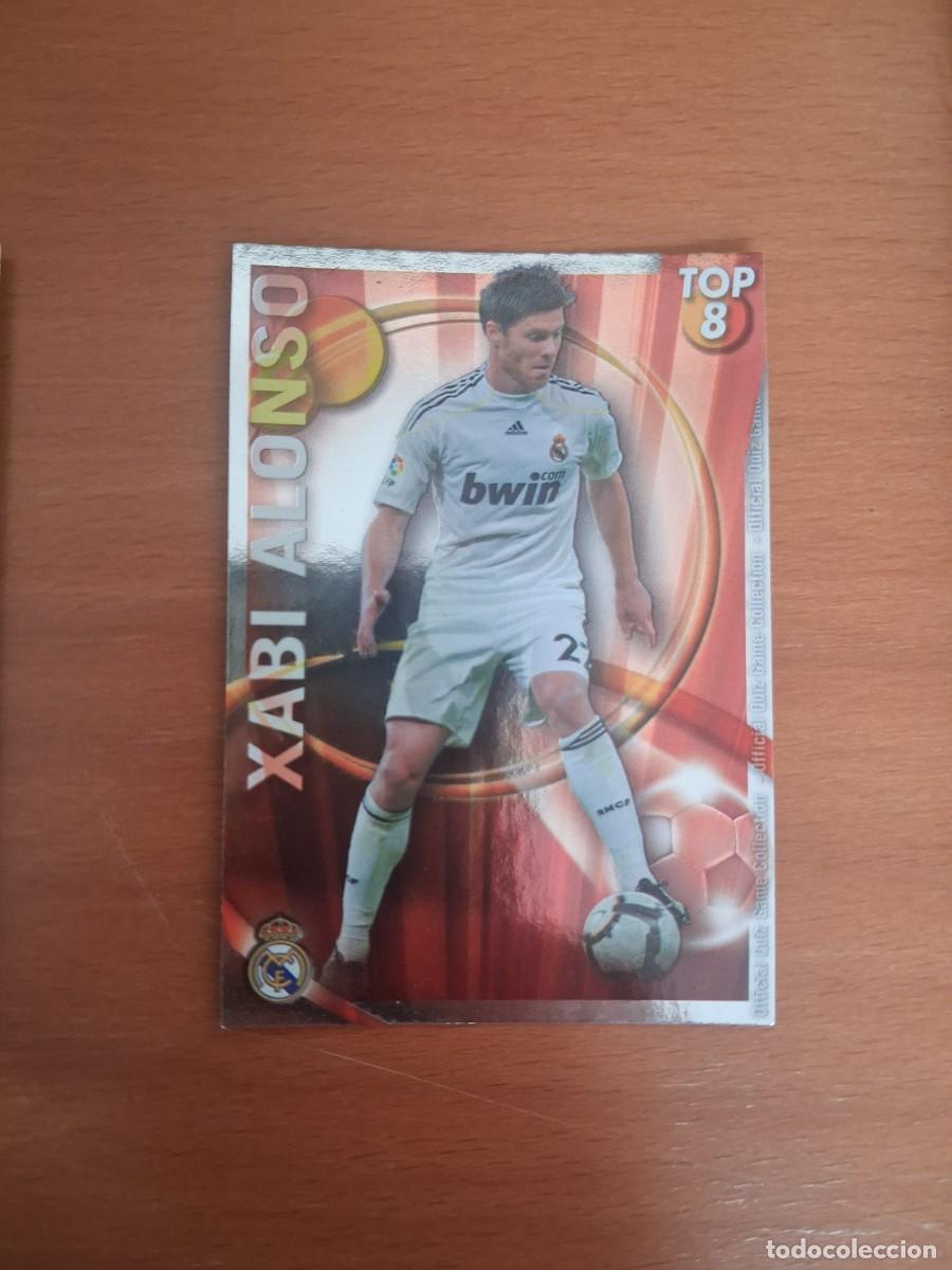 Football Stickers: Mundicromo Official Quiz Game Collection 2010 2011 Top 8 Rojo Real Madrid 605 Xabi Alonso
