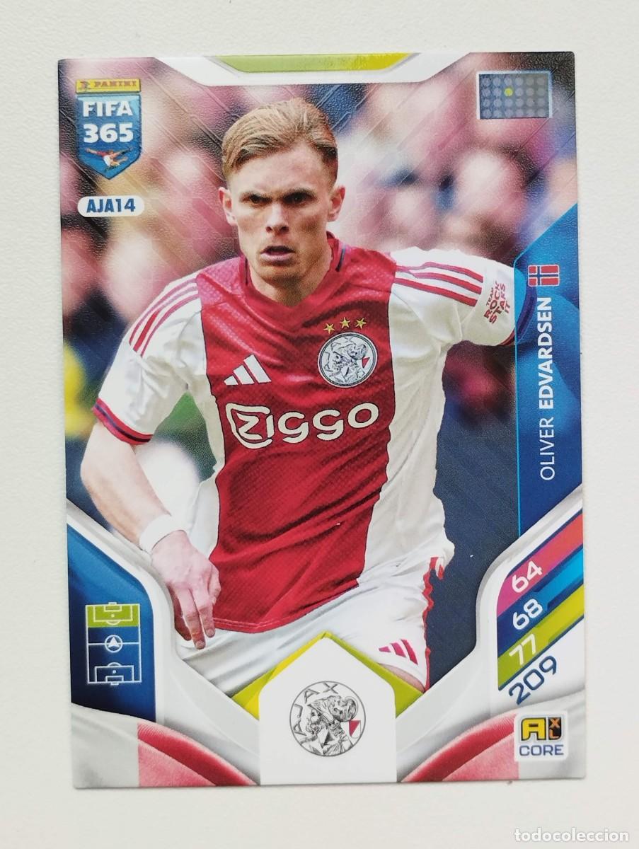 Cromos de f&uacute;tbol: CROMO CARD ADRENALYN FIFA 365 2025 2026 25 26 AJA14 AJAX OLIVER EDVARDSEN