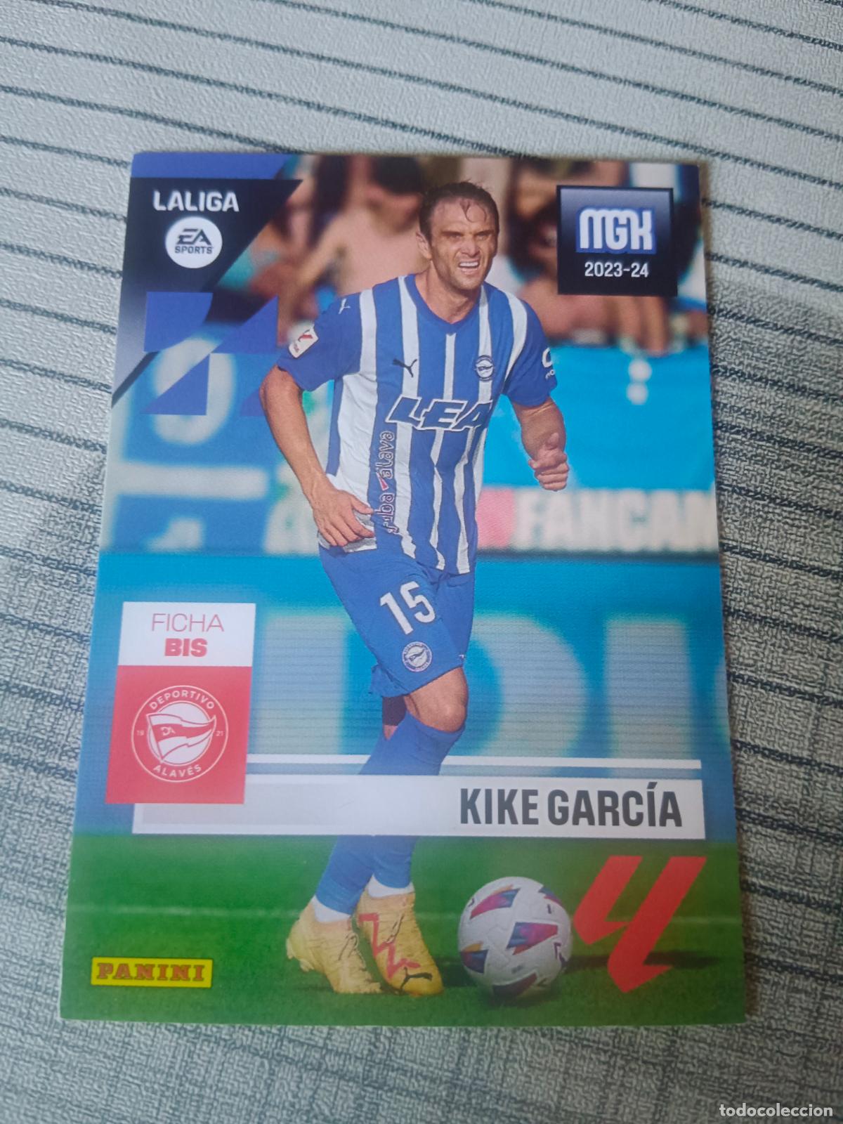 Football Stickers: MEGACRACKS 2023 2024 23 24 LA LIGA N&ordm; 34 BIS KIKE GARCIA ALAVES MEGA CRACKS MGK