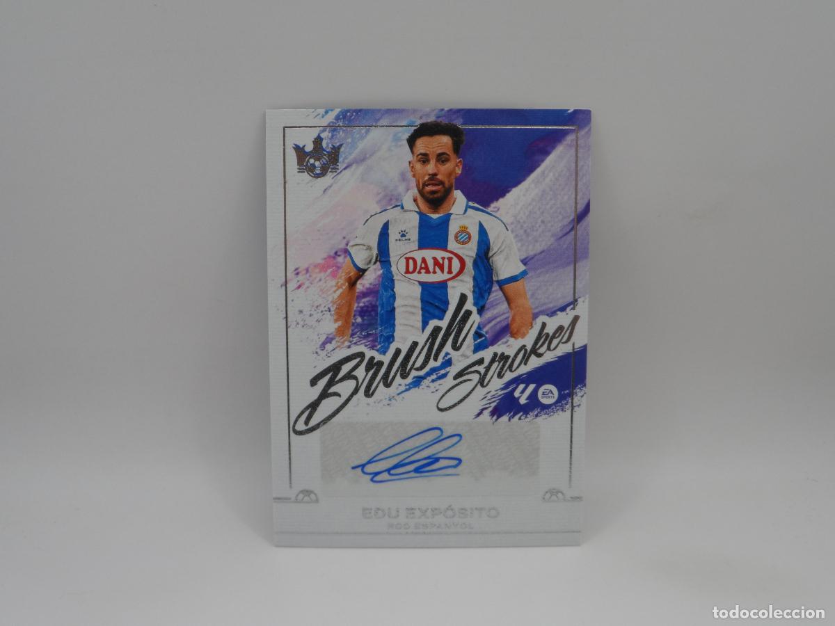 Football Stickers: AUTO EDU EXPOSITO ESPA&Ntilde;OL PANINI PITCH KINGS 2025 2026 25 26 AUTOGRAFO ESPANYOL