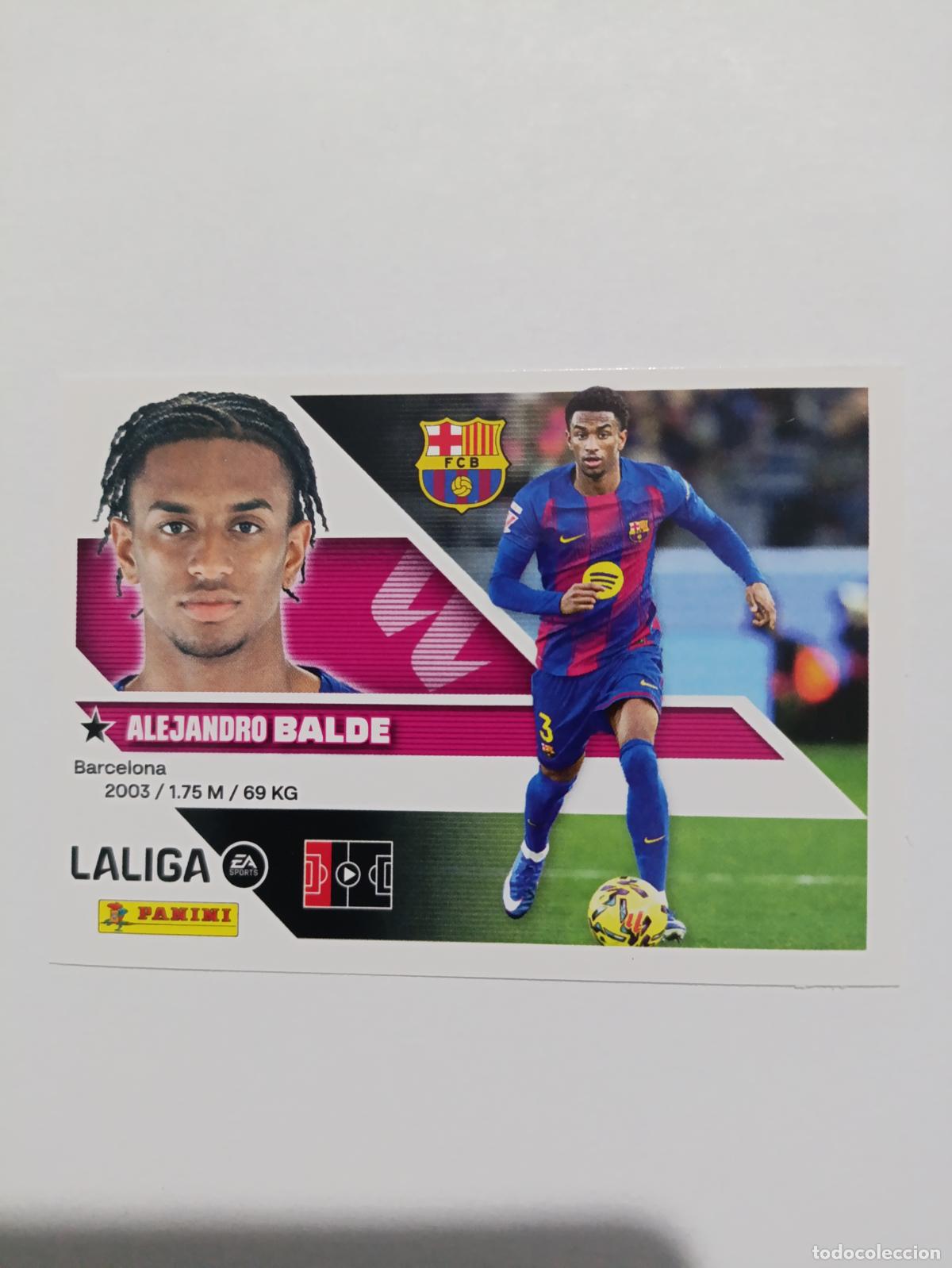 Football Stickers: LIGA ESTE 2026 2027 FC BARCELONA BALDE N&ordm;10