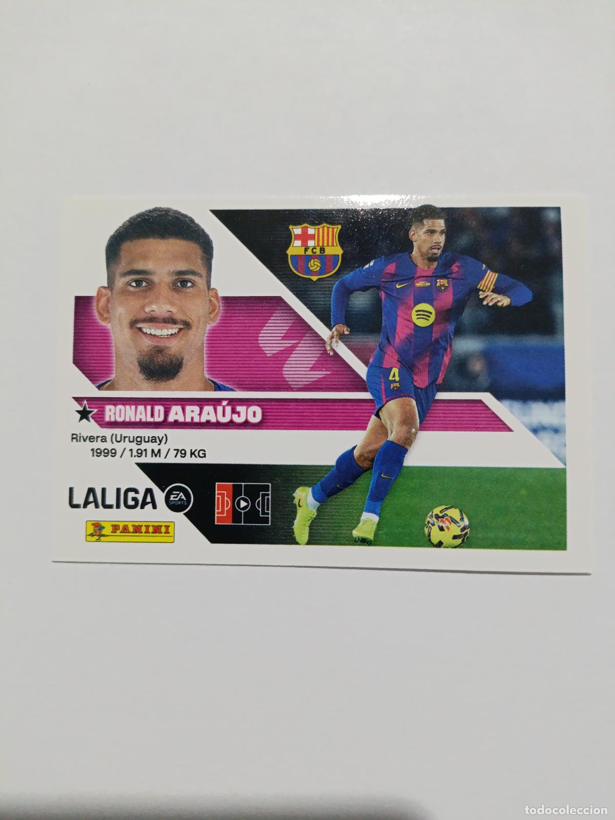 Figurine di Calcio: LIGA ESTE 2026 2027 FC BARCELONA ARAUJO N&ordm;6A