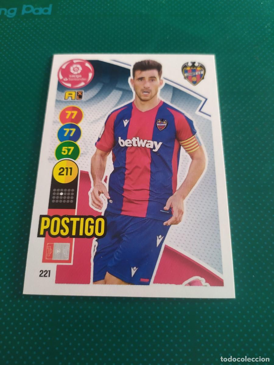 Figurine di Calcio: 1 CROMO FICHA ADRENALYN 2020-2021 20-21 U.D LEVANTE 221 POSTIGO