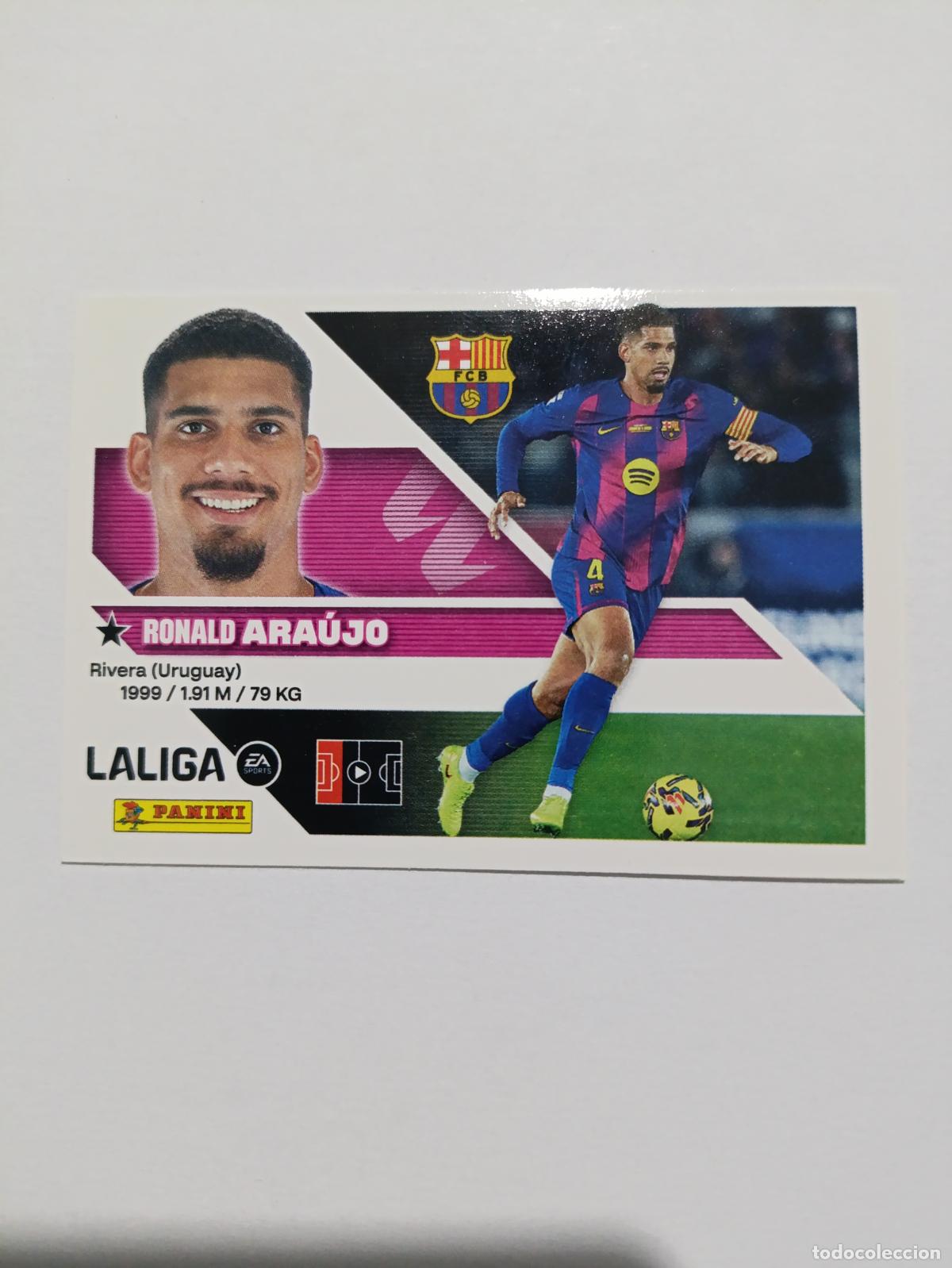 Fu&szlig;ball-Sticker: LIGA ESTE 2026 2027 FC BARCELONA ARAUJO N&ordm;6A