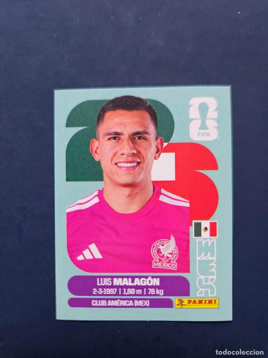 Fu&szlig;ball-Sticker: MEX 2 LUIS MALAGON MEXICO FIFA WORLD CUP MUNDIAL 26 2026 SIN PEGAR NUNCA PEGADO