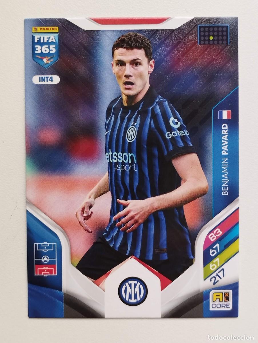 Cromos de Futebol: CROMO CARD ADRENALYN FIFA 365 2025 2026 25 26 INTER INT4 BENJAMIN PAVARD