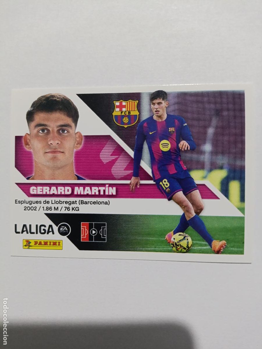 Cromos de Futebol: LIGA ESTE 2026 2027 FC BARCEL0NA GERARD MARTIN N&ordm;8