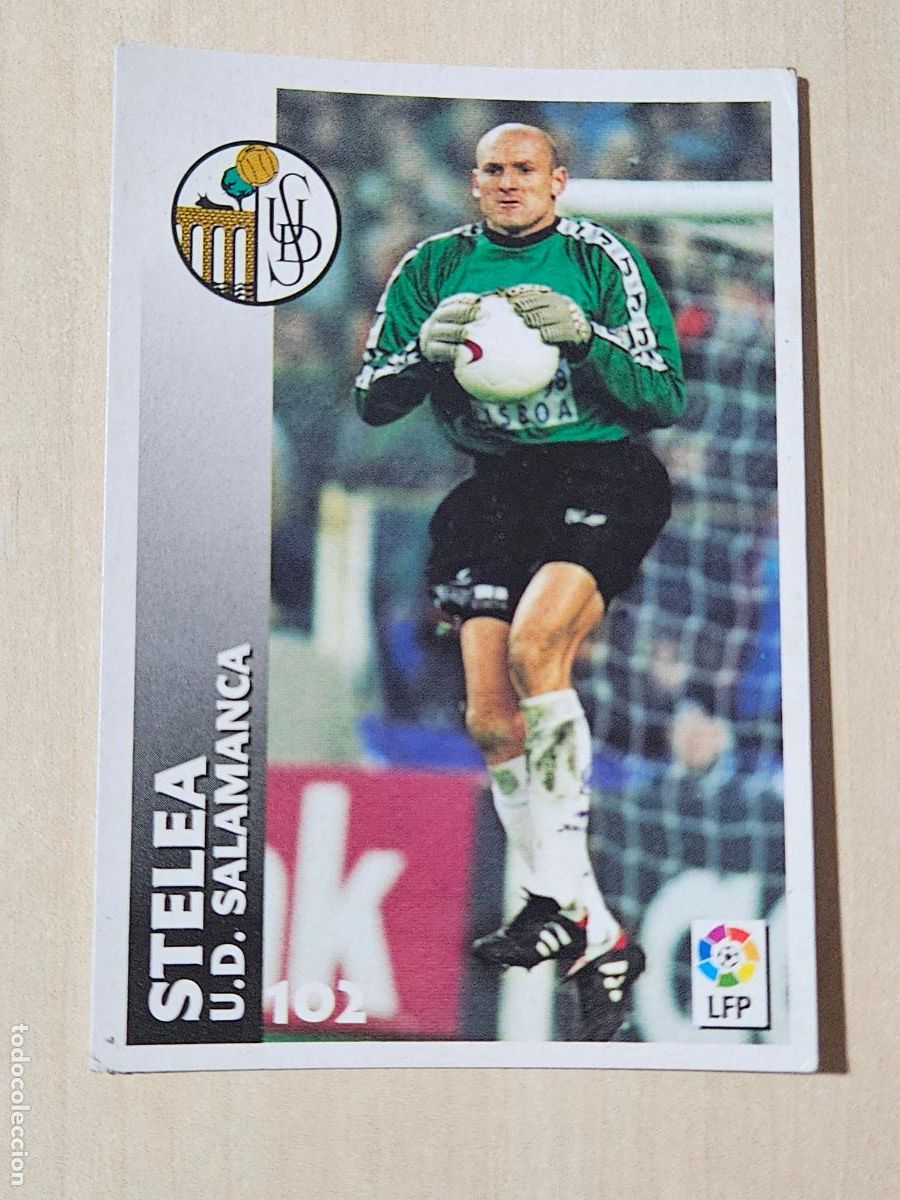 Cromos de Futebol: FICHA N&ordm; 102 STELEA - CHUPA CHUPS 1998-1999, 98-99 - SALAMANCA