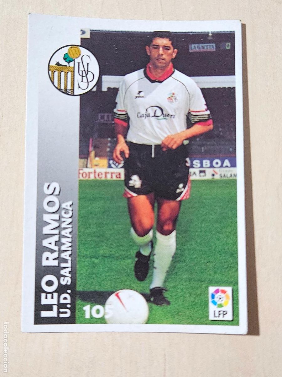 Cromos de Futebol: FICHA N&ordm; 105 LEO RAMOS - CHUPA CHUPS 1998-1999, 98-99 - SALAMANCA