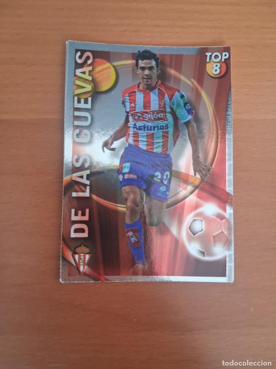 Figurine di Calcio: Mundicromo Official Quiz Game Collection 2010 2011 Top 8 Rojo Real Sporting Gij&oacute;n 610 De las Cuevas