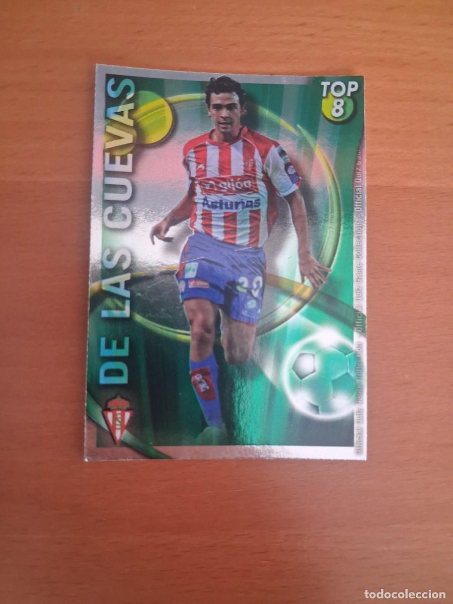 Figurine di Calcio: Mundicromo Official Quiz Game Collection 2010 2011 Top 8 Verde Real Sporting Gij&oacute;n 610 De las Cuevas